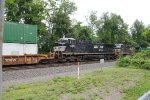 NS 4441 as a rear-end DPU on train 27A